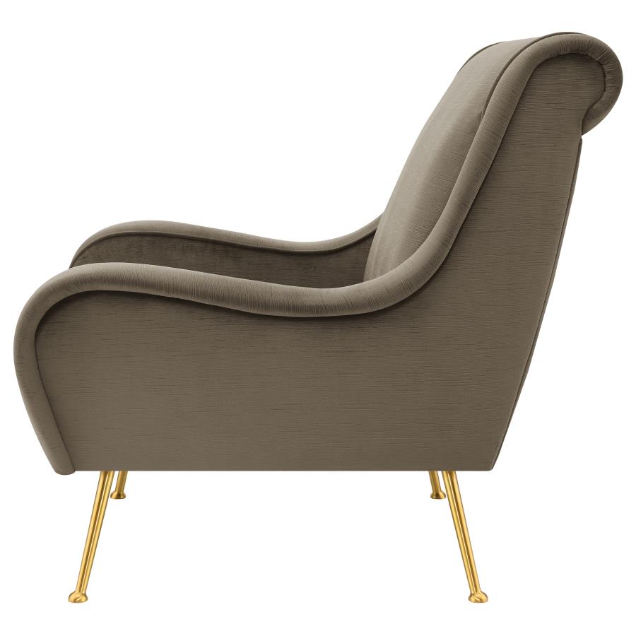 Ricci Brown Accent Chair - furniture place usa