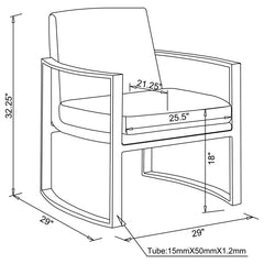 Cory Beige Accent Chair - furniture place usa