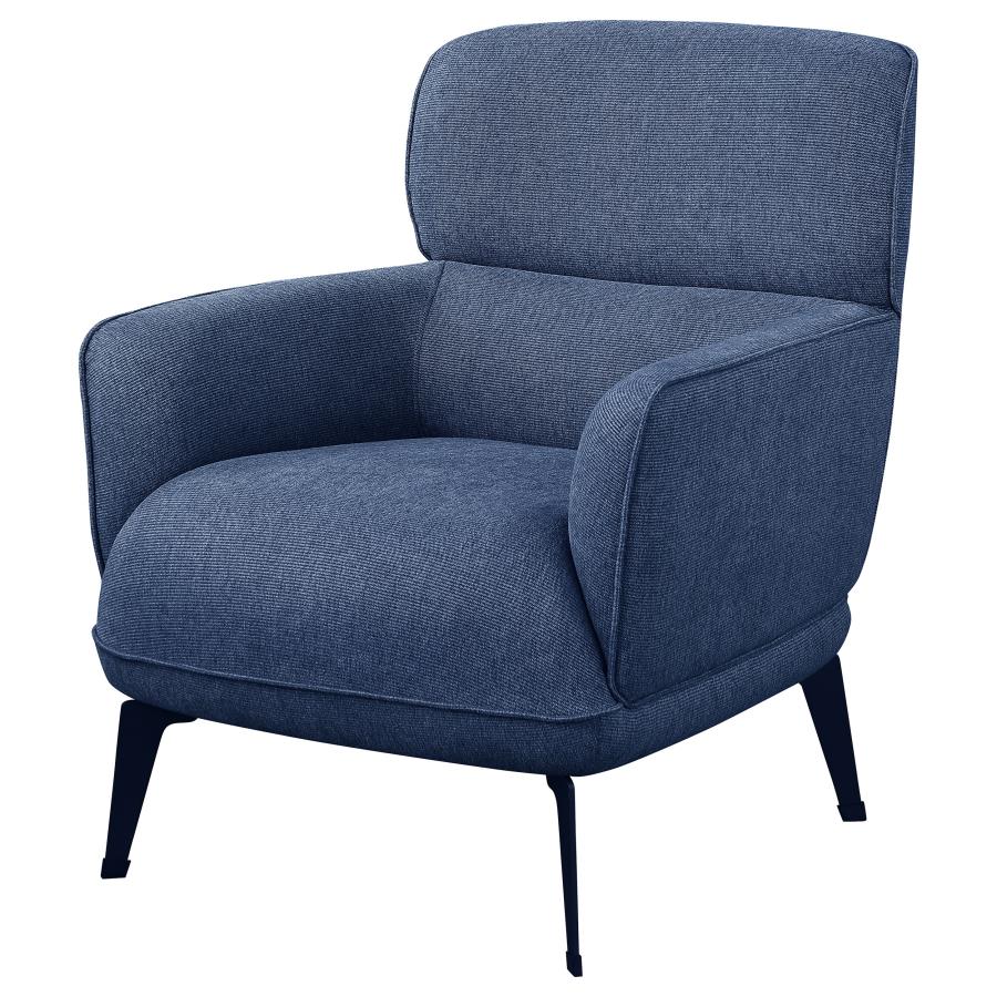 Andrea Blue Accent Chair - furniture place usa