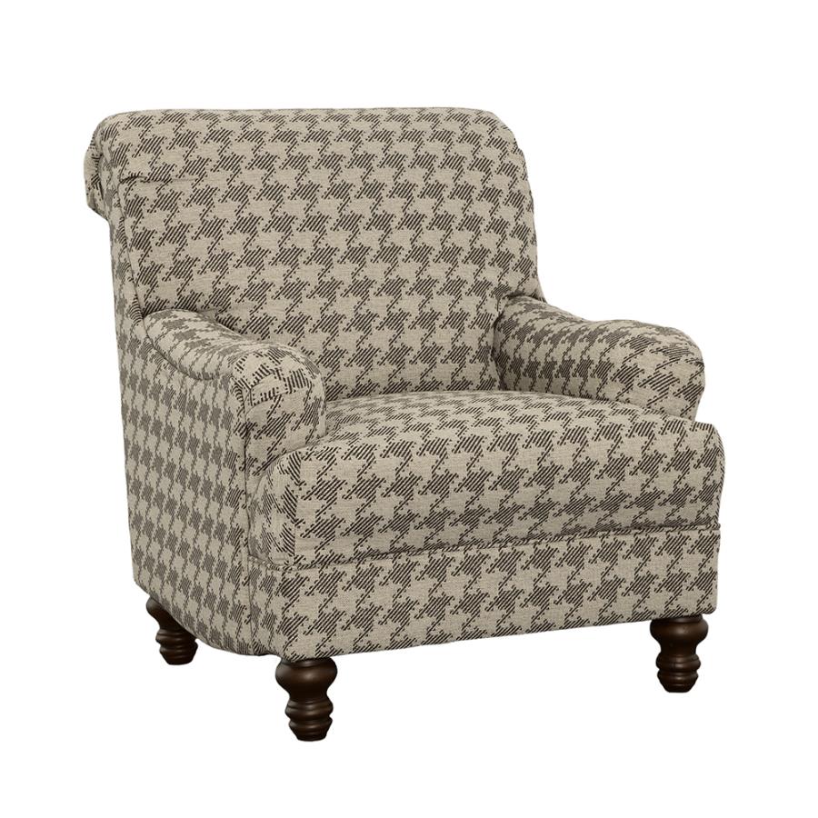 Glenn Grey Accent Chair - furniture place usa