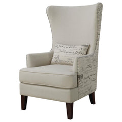 Pippin Beige Accent Chair - furniture place usa