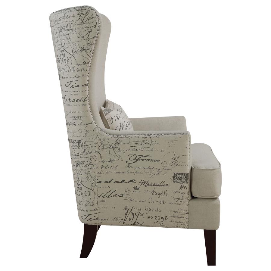 Pippin Beige Accent Chair - furniture place usa