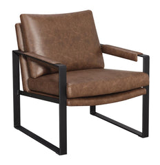 Rosalind Brown Accent Chair - furniture place usa