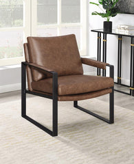 Rosalind Brown Accent Chair - furniture place usa