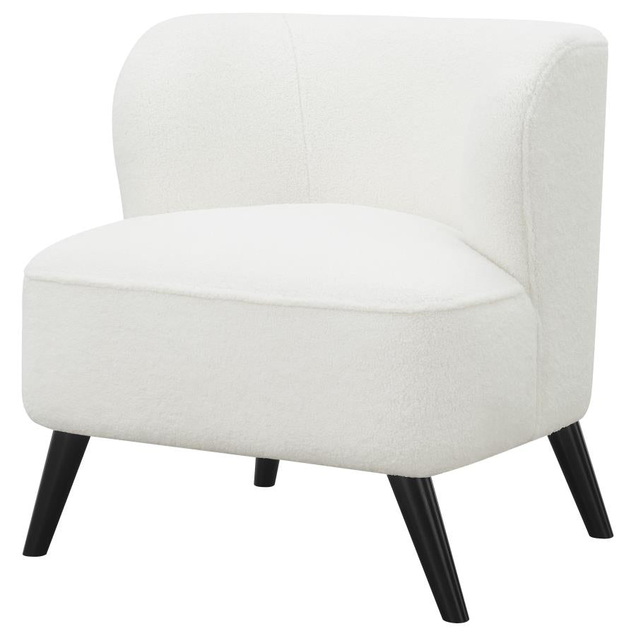 Alonzo Ivory Accent Chair - furniture place usa