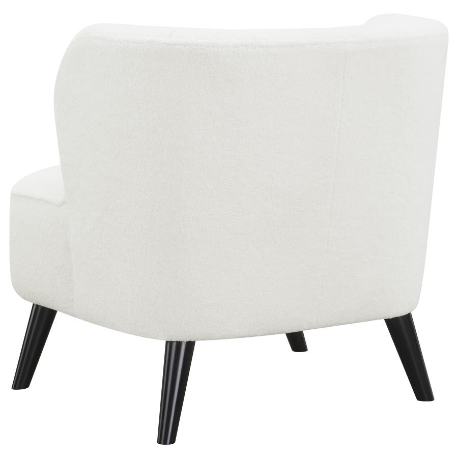 Alonzo Ivory Accent Chair - furniture place usa