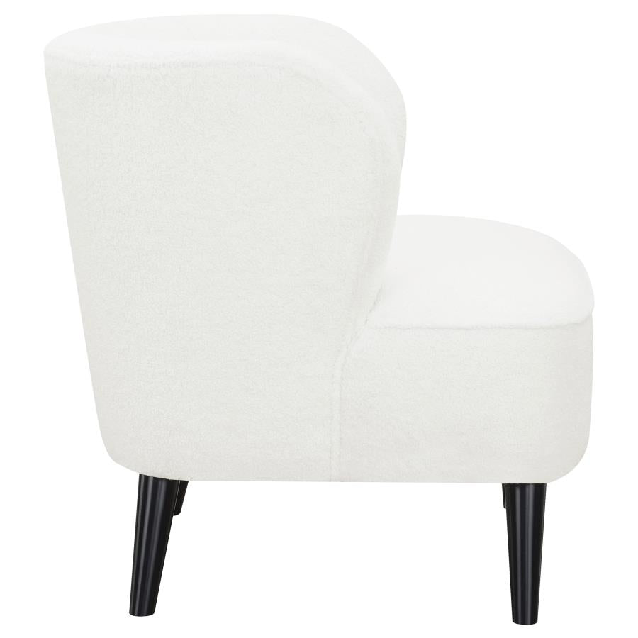 Alonzo Ivory Accent Chair - furniture place usa