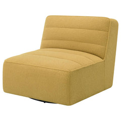 Cobie Yellow Swivel Chair - furniture place usa