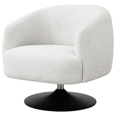 Dave Beige Swivel Chair - furniture place usa