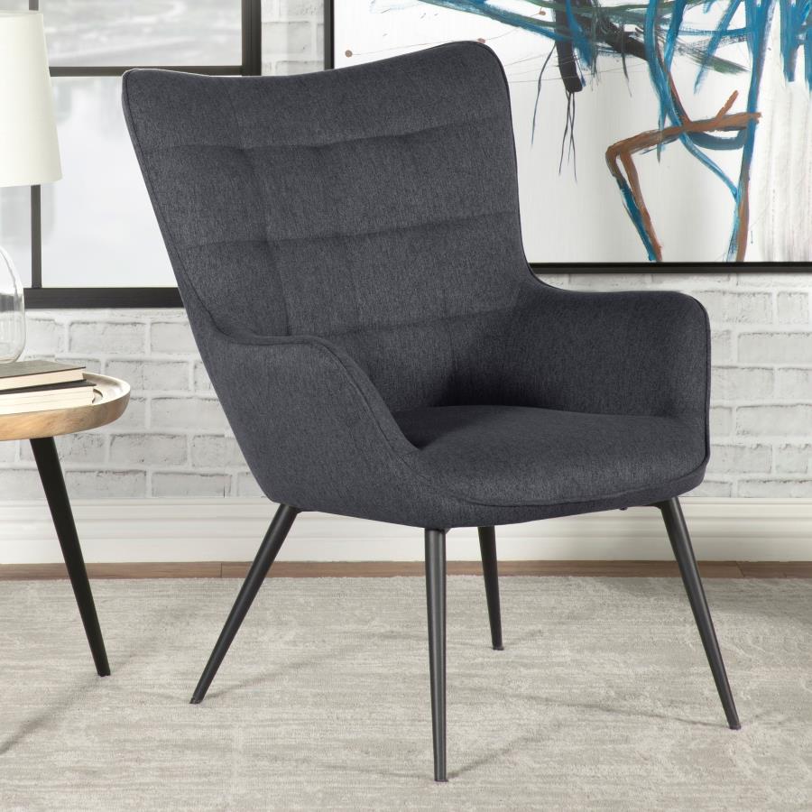 Isla Grey Accent Chair - furniture place usa