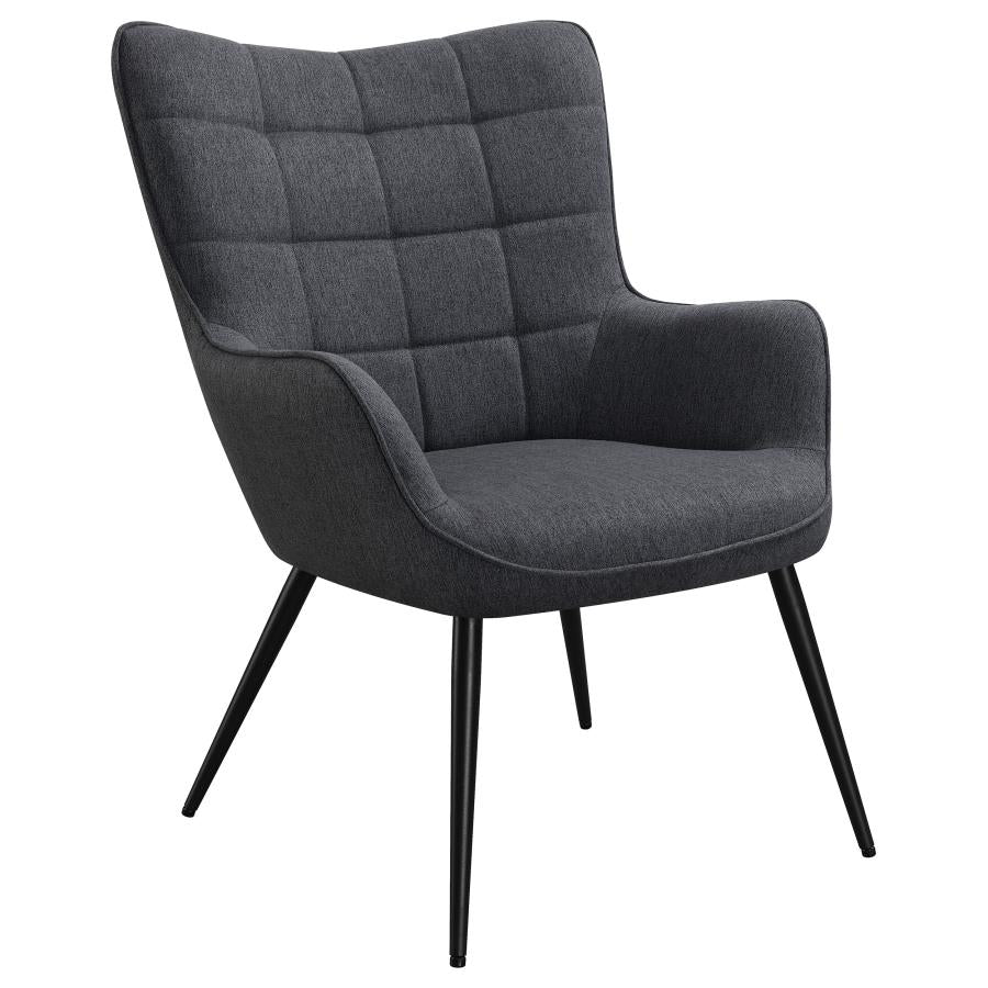 Isla Grey Accent Chair - furniture place usa