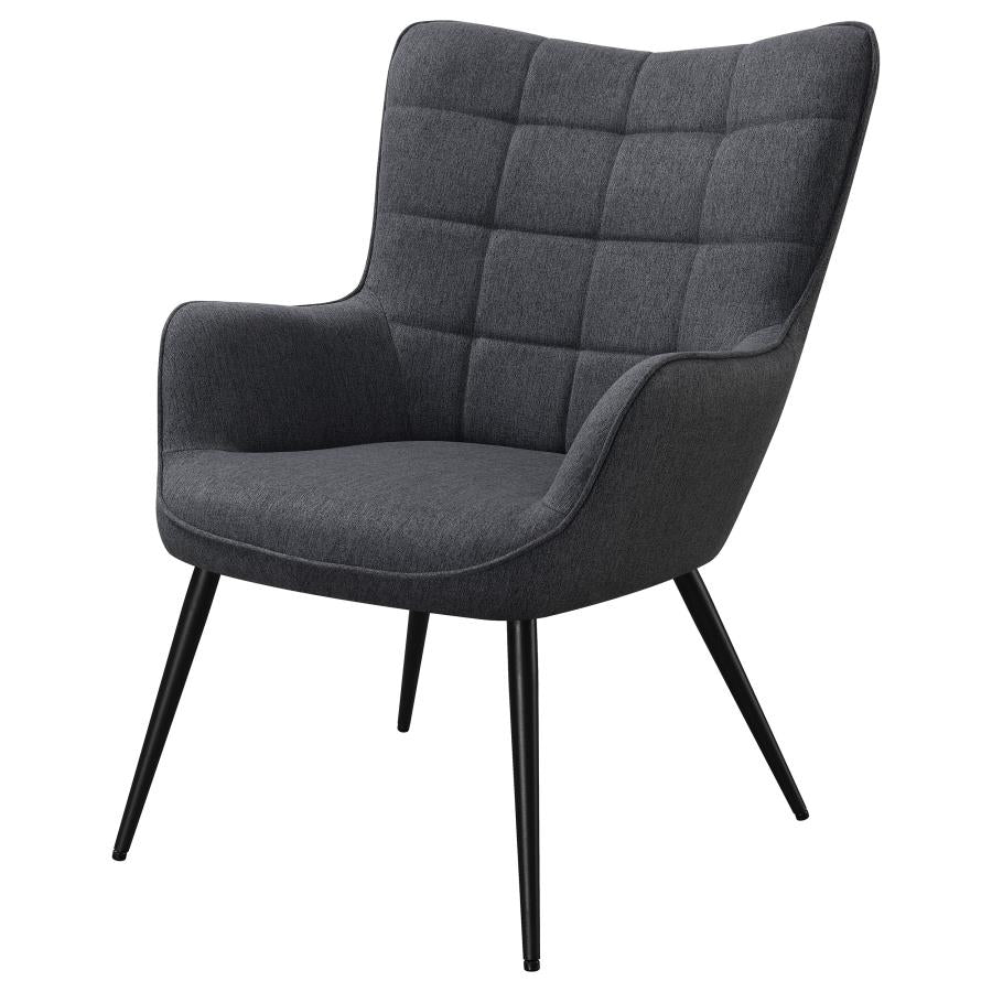 Isla Grey Accent Chair - furniture place usa