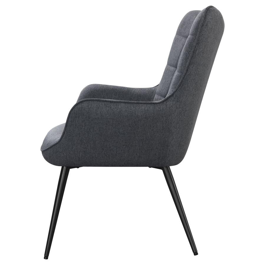 Isla Grey Accent Chair - furniture place usa