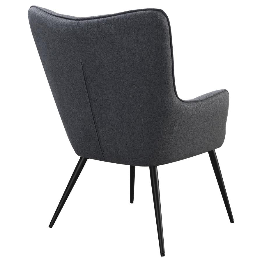 Isla Grey Accent Chair - furniture place usa