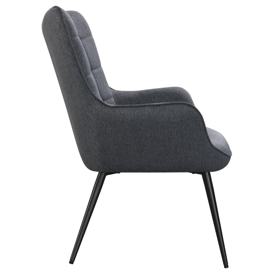 Isla Grey Accent Chair - furniture place usa