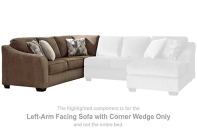 Graftin Left-Arm Facing Sofa with Corner Wedge - furniture place usa