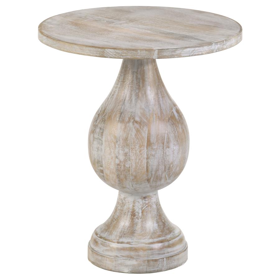 Dianella Ivory Side Table - furniture place usa