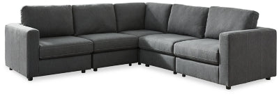 Candela 5-Piece Sectional - furniture place usa