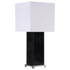 Bridle Black Table Lamp - furniture place usa