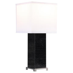 Bridle Black Table Lamp - furniture place usa