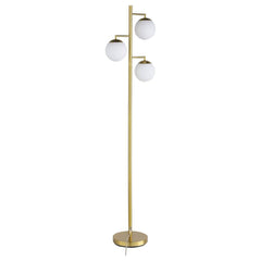 Sena Gold Floor Lamp - furniture place usa