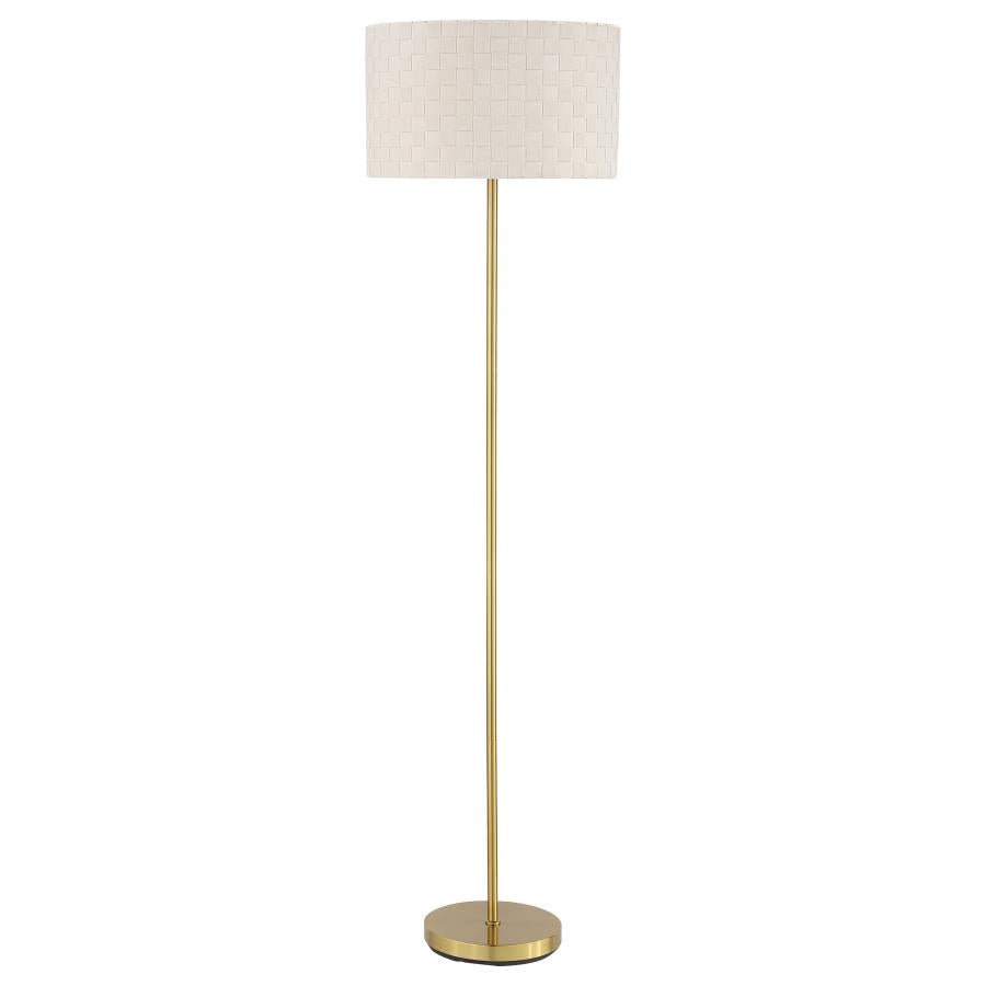 Ramiro Gold Floor Lamp - furniture place usa