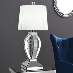 Klein Silver Table Lamp - furniture place usa