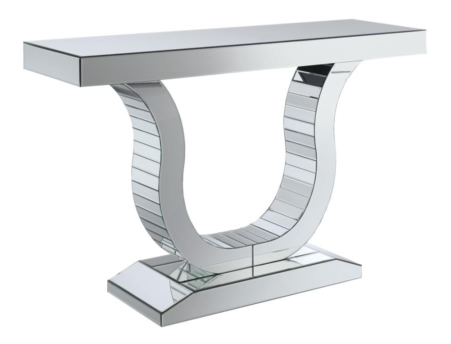 Saanvi Silver Console Table - furniture place usa