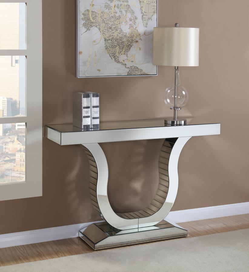 Saanvi Silver Console Table - furniture place usa