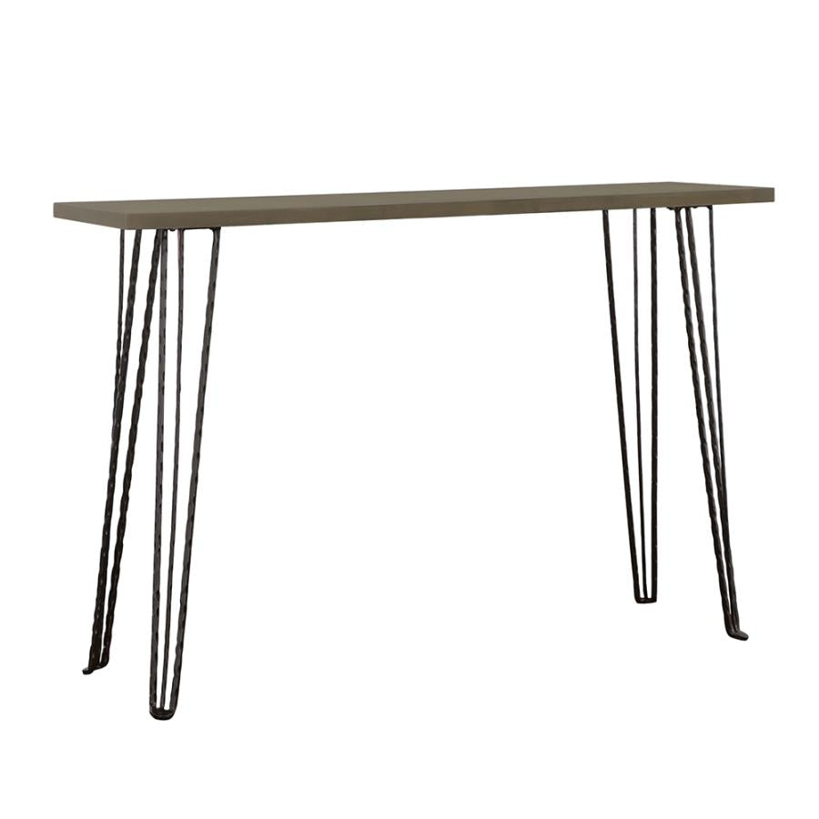 Neville Grey Console Table - furniture place usa