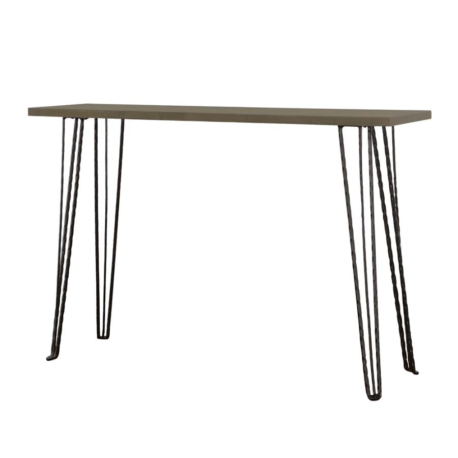 Neville Grey Console Table - furniture place usa