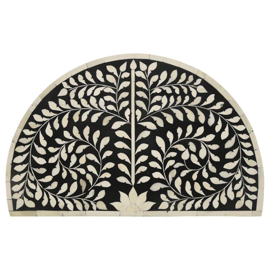 Zakiya Black 2 Pc Nesting Table - furniture place usa