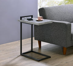 Maxwell Grey Side Table - furniture place usa