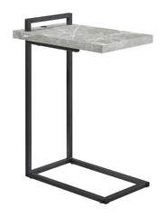 Maxwell Grey Side Table - furniture place usa