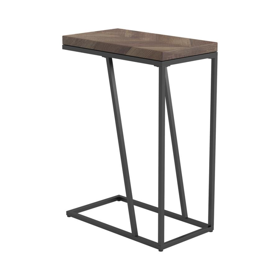 Sergio Brown Side Table - furniture place usa