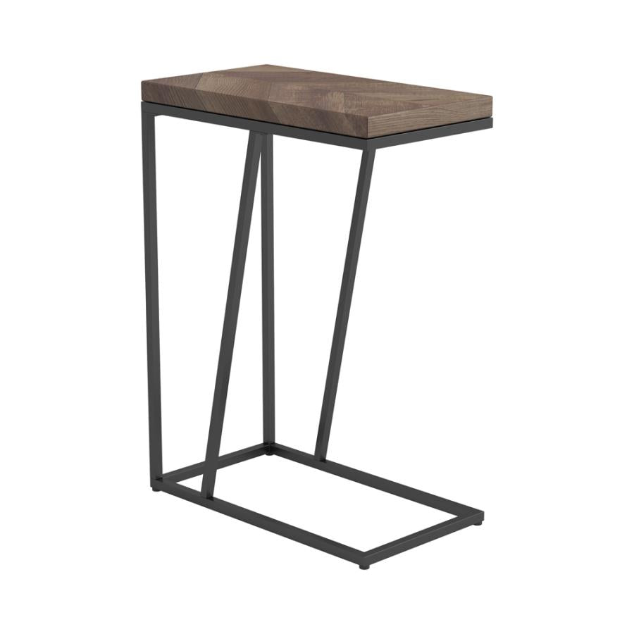 Sergio Brown Side Table - furniture place usa