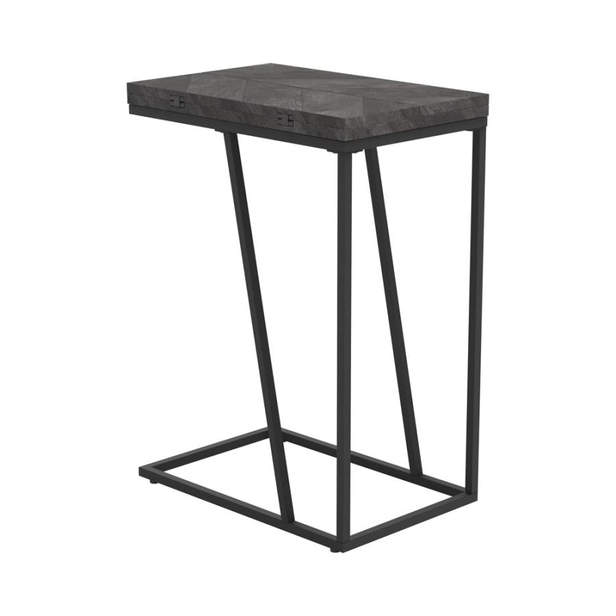 Carly Grey Side Table - furniture place usa