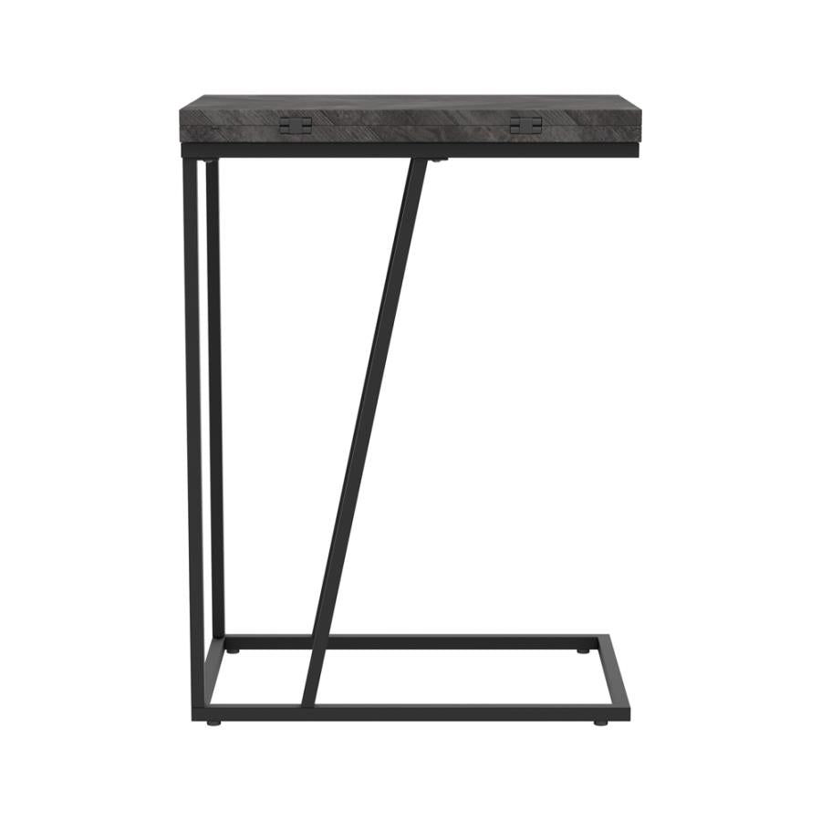 Carly Grey Side Table - furniture place usa