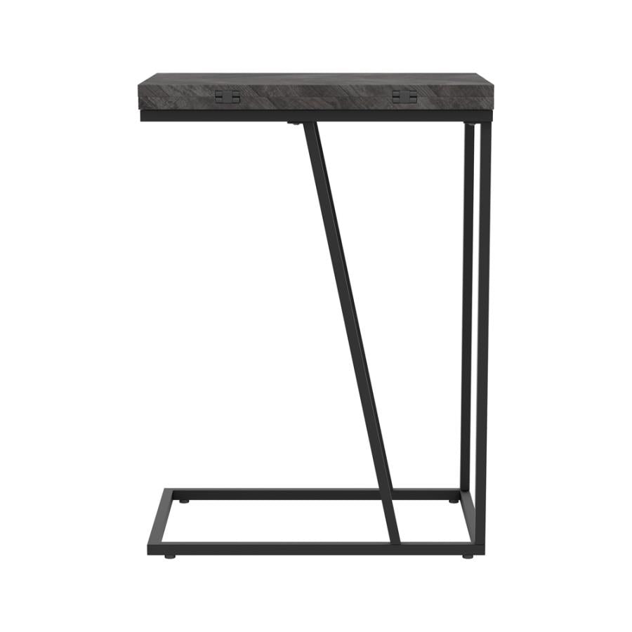 Carly Grey Side Table - furniture place usa