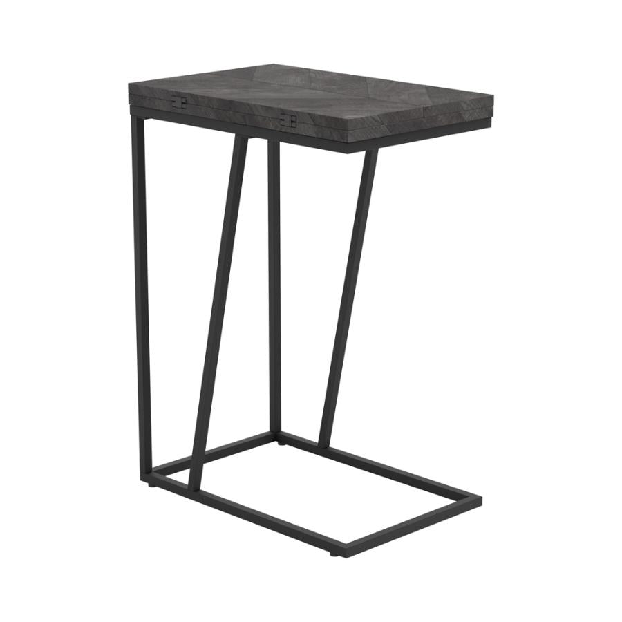 Carly Grey Side Table - furniture place usa