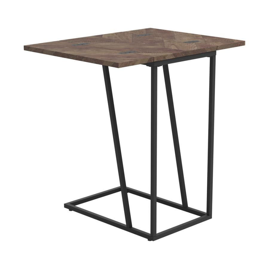 Carly Brown Side Table - furniture place usa