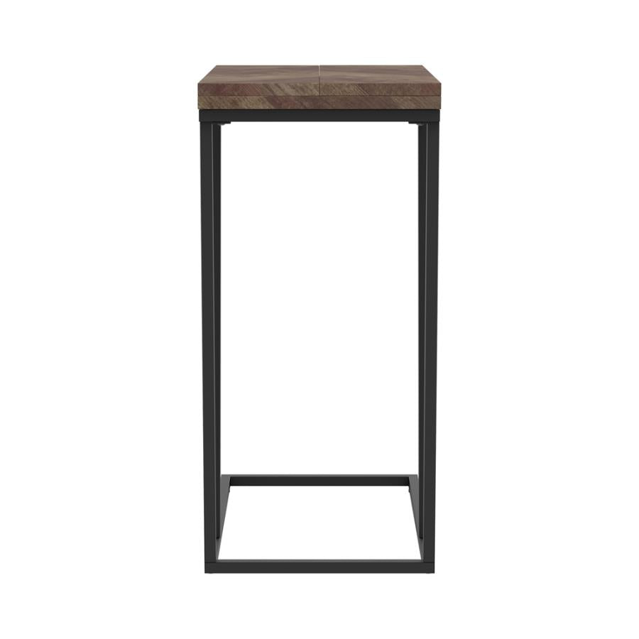 Carly Brown Side Table - furniture place usa