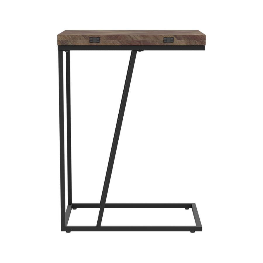 Carly Brown Side Table - furniture place usa