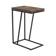 Carly Brown Side Table - furniture place usa