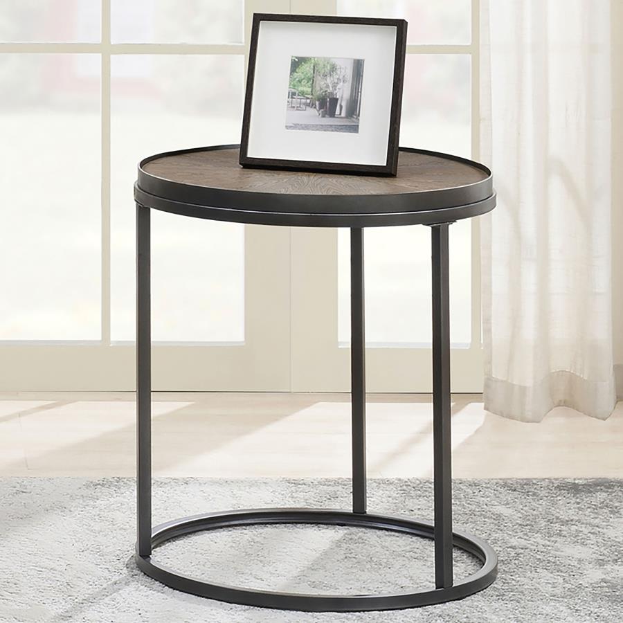 Rodrigo Brown End Table - furniture place usa