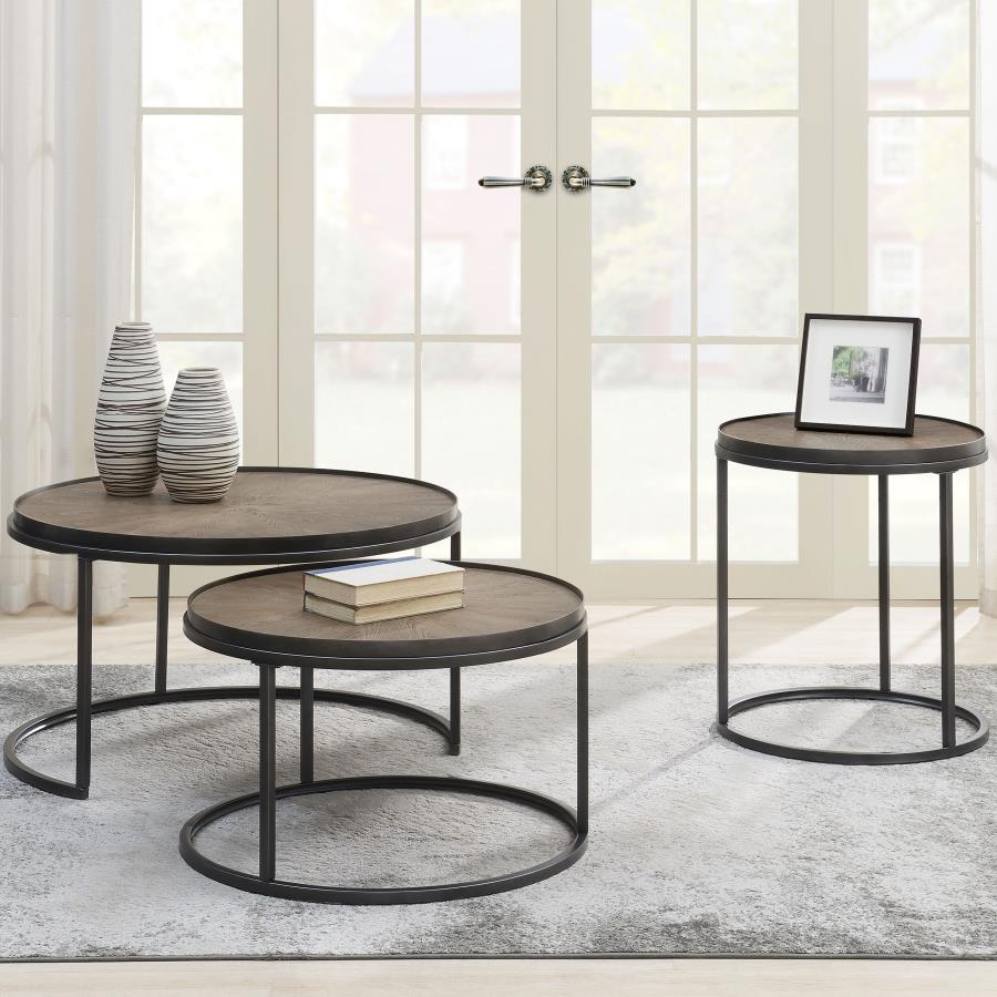 Rodrigo Brown End Table - furniture place usa