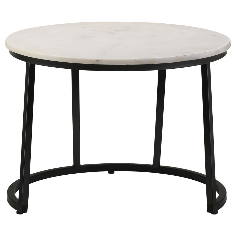 Miguel White Coffee Table - furniture place usa