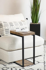 Beck Brown Side Table - furniture place usa