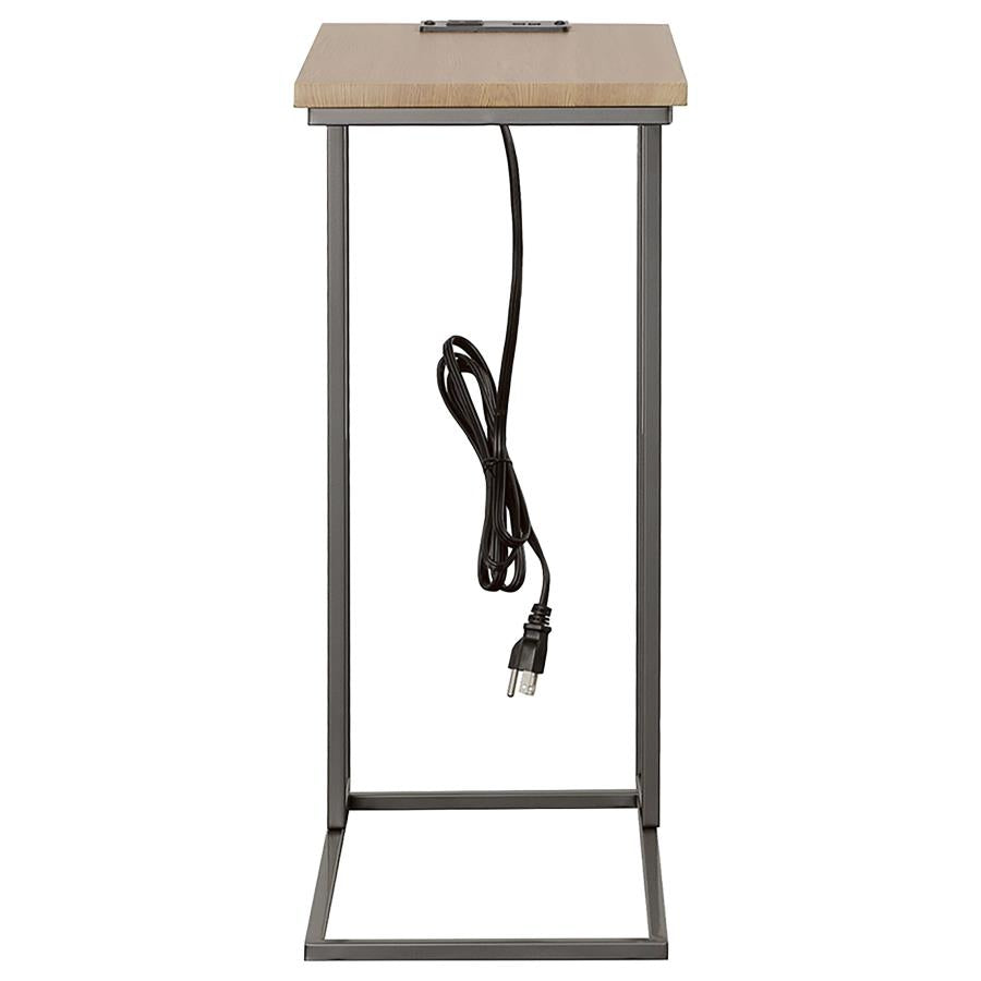 Rudy Brown Side Table - furniture place usa