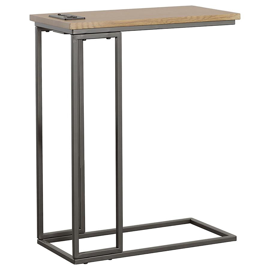 Rudy Brown Side Table - furniture place usa